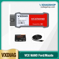 (Ship from US/Czech) VXDIAG VCX NANO for Ford Mazda 2 in 1 Diagnostic Tool Supports Win10